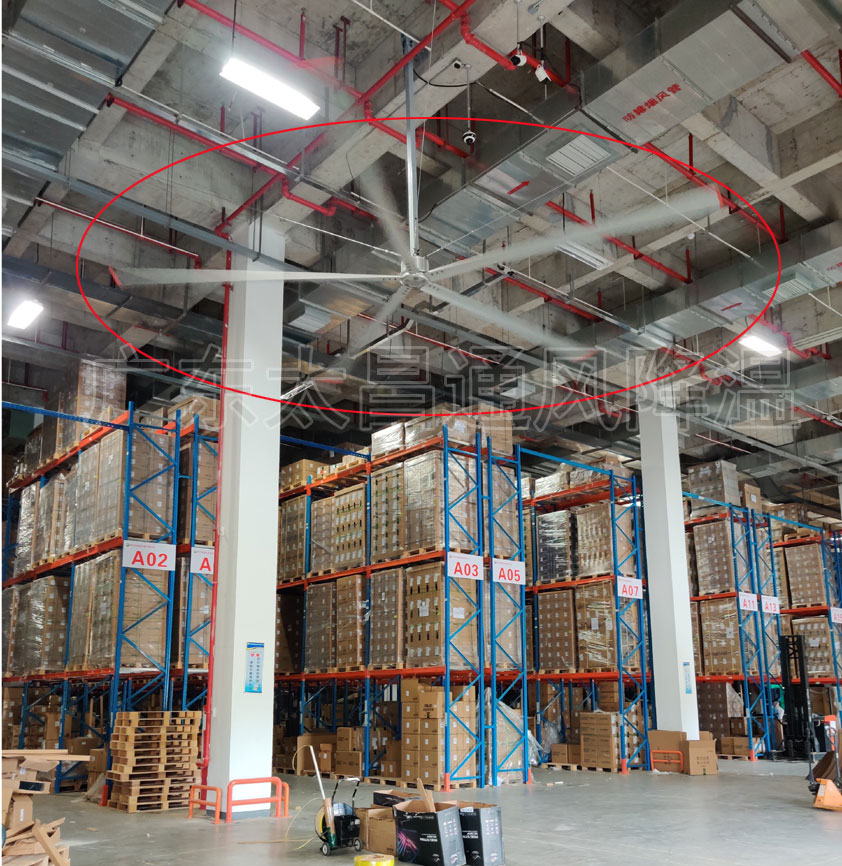 倉(cāng)庫(kù)工業(yè)大風(fēng)扇 通風(fēng)降溫有哪些好處呢？