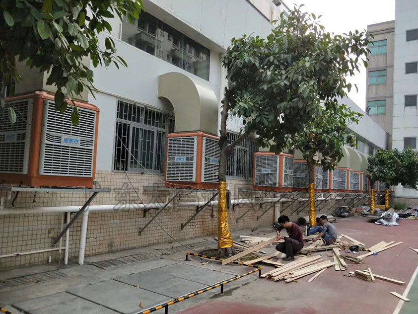 環(huán)?？照{低成本車間降溫解決方案