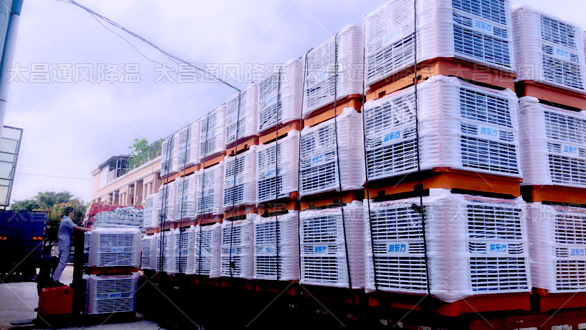 解決印染車間悶熱異味問(wèn)題，高溫廠房降溫方案