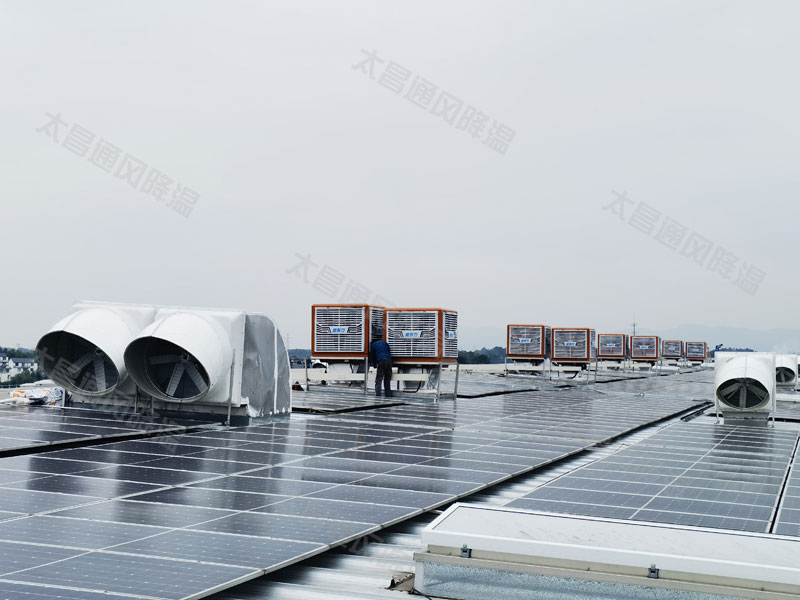 大型車(chē)間采用負(fù)壓風(fēng)機(jī)和環(huán)?？照{(diào)通風(fēng)降溫的特點(diǎn)