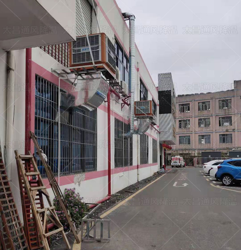 廠房高溫悶熱怎么辦？水冷空調(diào)車間降溫解決方案來解決