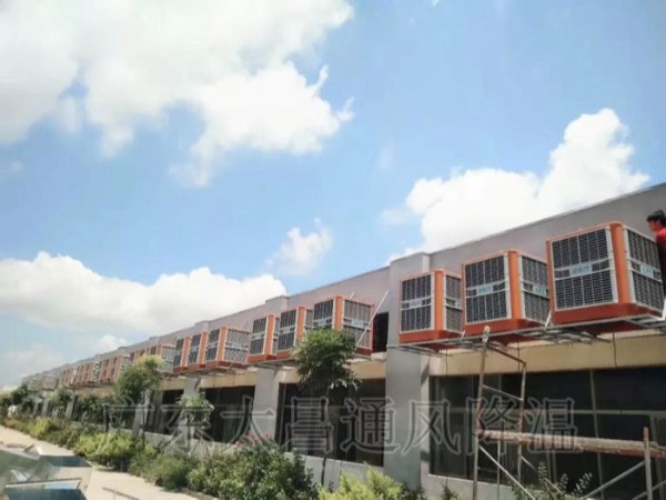 企業(yè)工廠車(chē)間降溫標(biāo)配潤(rùn)東方環(huán)?？照{(diào)