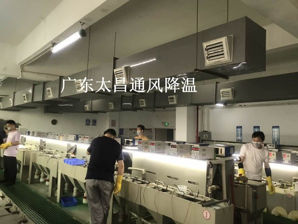 電鍍廠降溫用環(huán)?？照{(diào)解決方案